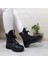 Donna Serena Kadın Sneaker ( Günlük) 952581dp Donna Serena 2581 Dp Softnaıl Pelle Nero 2