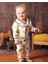 Vavbaby Pamuk Kruvaze Yaka Önden Düğmeli Tweety Mevsimlik Bebek Pijama Takım (Ay) 2