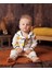 Vavbaby Pamuk Kruvaze Yaka Önden Düğmeli Tweety Mevsimlik Bebek Pijama Takım (Ay) 4