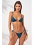 Üçgen Brazilian Bikini Takım Petrol 231245 1