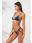 Üçgen Brazilian Bikini Takım Petrol 231245 3