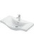Yıldız 80CM Komple Antrasit Gri Mat Renkli Mdf Alt Dolap ve Lavabo Taşı 4
