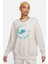 Sportswear Utility Graphic Women’s Kadın Oversize Sweatshirt Krem 1
