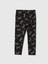 Kız Bebek Siyah Desenli Legging Tayt 2