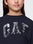 Kız Çocuk Lacivert Logo Pullu T-Shirt 3