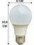 CT-4277 9W Yeşil Işık E27 Duylu LED Ampul 2
