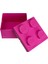 Iconic 853239 Saklama Kutusu Pembe (12,5 x 12,5 x 9) 1
