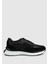 Siyah Deri Erkek Sneaker 1