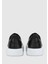Siyah Deri Erkek Sneaker 4
