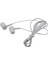 Musıc Earphone Kablolu Kulaklık Beyaz 3