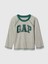 Erkek Bebek Gri Gap Logo T-Shirt 1