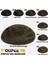 DP7467 Hollywood Protez Saç Erkekler İçin Protez Saç - Toupee For Men 30 mm - Doğal Dalgalı İnsan Saçı - Remy Saç - %130 Saç Yoğunluklu Saç Değiştirme Sistemi 3