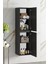 Banyo Boy Dolabı 130 cm 4 Bölmeli Çift Kapaklı Komple Renkli Mdf 3