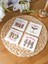 Arslart Atölye “christmas Girly” Temalı Bardak Altlığı 4’lü Set Doğal Taş Traverten (10X10 Cm) 2