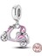 Pembe Motosiklet Scooter Charm 1