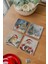 Arslat Atölye Nostaljik Yılbaşı Temalı 4’lü Set Bardak Altlığı Doğal Taş Traverten (10X10 Cm) 3