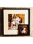 Yapışkanlı Sök-Tak Paspartulu Siyah 21X21CM Kare Fotoğraf Çerçevesi - 3'lü Paket Özel Seri 1