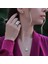 Round Kesim 3 Karat Tek Taş Model Starlight Diamond Set 1