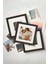 Craft Store Yapışkanlı Sök-Tak Pola Çerçeveler Siyah (3 Adet) 14X14CM Fotoğraflı 1