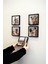 Craft Store Yapışkanlı Sök-Tak Pola Çerçeveler Siyah (3 Adet) 14X14CM Fotoğraflı 5