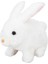 Sevimli Sesli Pilli Peluş Tavşan Robbie - 23 cm 1