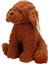 Poddle Köpek Peluş 33 cm - Koyu Kahverengi 3