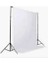 2x3 Beyaz Fon Standı+4 mandal+2x3metre beyaz kumaş fon perde+taşıma çantası 1