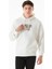 3 Iplik Yazı ve Kuş Baskılı Kapüşonlu Sweatshirt 5