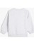 Slogan Baskılı Uzun Kollu Bisiklet Yaka Sweatshirt 2