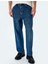 Normal Bel Pamuklu Baggy Jean Pantolon 3