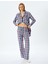 Rahat Kalıp Ekose Desenli Pamuklu Pijama Altı 1