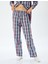 Rahat Kalıp Ekose Desenli Pamuklu Pijama Altı 3