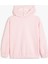 Uzun Kollu Viskon Karışımlı Basic Kapşonlu Sweatshirt 1