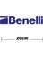 Benelli Logo Yazı Sticker Etiket Tek Renk 5