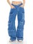F21 Baggy Kargo Jean Pantolon 4