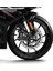 Siyah Cf Moto 250 Sr Geniş Jant Sticker Etiket Modeli 2