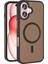 Apple iPhone 16 Kılıf Mat Yüzey Magsafe Şarj Özellikli Sio Kapak 1