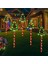 5 Adet LED Güneş Topraklama Fiş Noel Ağacı Işıkları Bahçe Işıkları Açık Su Geçirmez Bahçe Çim Dekorasyon Noel Işıkları (Yurt Dışından) 4