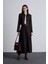 Klasik Kesim Crop Blazer Ceket Acı Kahve 1