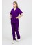 Pansy Hakim Yaka Mor Kadın Uniforma (Likralı) Xl - Takım - Hayır Isim Yazılmasın 1