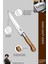 LAZBİSA Hand Craft Mutfak Bıçak Seti Et Ekmek Sebze Meyve Bıçağı 3 Lü Set Günlük Kullanım ( Mtf-003 ) 3