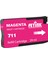 ® Hp 711 Magenta (M) Orijinal Mürekkep Dolumlu Feyink Kartuş 29ml Kırmızı 1
