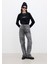 Desenli Gabardin Pantolon Leopar 2