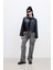 Desenli Gabardin Pantolon Leopar 3