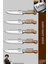 Hand Craft Mutfak Bıçak Seti Et Ekmek Sebze Meyve Doğrama Bıçağı 5 Li Günlük Kullanım ( Mtf-051 ) 2
