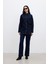 Yüksek Bel Wıde Leg Denim Pantolon Derin 4