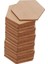 El I Dekoru Yap Için Altıgen Şekilli Ahşap Süslemeler Şekilleri 50 60MM (Yurt Dışından) 1