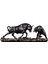 Feng Shui Ayı Ğa Heykeli, Boğa Heykelcik, Ev Dekor Reçine Heykelcik Ir 28X8X11.5 cm (Yurt Dışından) 3