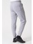 São Paulo 2424 Pamuklu Likralı Slim Fit Eşofman Altı Gri 4