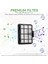 NEN180 NEN186BL Torbasız Hazneli Elektrikli Süpürge Için Yedek Filtre: 2 Toz Haznesi Filtre Elemanı ve 2 Hepa (Yurt Dışından) 2